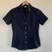 J. Crew Tops | J. Crew French Oxford Navy Blue Button Down Size 0 | Color: Blue | Size: 0