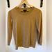 J. Crew Sweaters | Jcrew Sweater Lightweight Dress Up Or Down Perfect For Fall Great Under Blazer | Color: Tan | Size: M