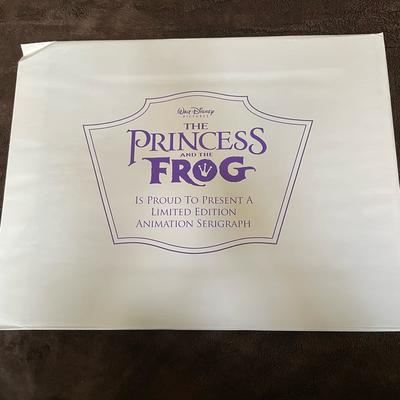 Disney Art | Disney’s The Princess And The Frog Ltd Edition Animation Serigraph | Color: Red | Size: 11.5”X13”