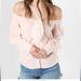 Free People Tops | Free People Hello There Beautiful Striped Linen Off Shoulder Button Down Top | Color: Pink/White | Size: S