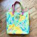 Lilly Pulitzer Bags | Lilly Pulitzer For Estee Lauder Tote Bag | Color: Green/Pink | Size: Os