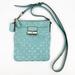 Coach Bags | Coach Small Crossbody Purse Signature C Jacquard Sateen Teal | Color: Blue/Green | Size: Os