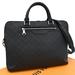 Louis Vuitton Bags | Louis Vuitton Avenue Briefcase Damier Infini Leather Shoulder Bag | Color: Black | Size: Os