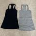 Lululemon Athletica Tops | 2 Lululemon Tank Tops Size 2 | Color: Tan | Size: 2