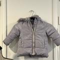 Jessica Simpson Jackets & Coats | Jessica Simpson Baby Girl Gray Puffer Jacket Snow Coat Size 18 Months | Color: Gray/Silver | Size: 18mb
