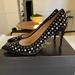 J. Crew Shoes | J Crew Collection Black Everly Studded Pumps, Women’s 8.5 | Color: Black | Size: 8.5