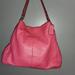 Coach Bags | Coach Hot Pink Pebble Leather 3 Compartment Purse | Color: Gold/Pink | Size: Os