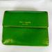 Kate Spade Bags | Green Kate Spade Leather Wallet | Color: Green | Size: Os
