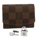 Louis Vuitton Accessories | Louis Vuitton Damier Ebene Bouton De Manchette Cadena Eclet M64600 Lv Auth 52910 | Color: Brown | Size: Os