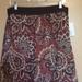 Lularoe Skirts | New With Tags Lularoe Lola Skirt, Size Xl. Brown Paisley Pattern | Color: Black/Brown | Size: Xl