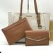 Michael Kors Bags | Michael Kors Large Charlotte 3 In 1 Tote Bag | Color: Brown/White | Size: Large