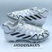 Adidas Shoes | Adidas Freak 22 Team Football Cleats White Black Gx4066 Men’s Size 12 Nwt | Color: Black/White | Size: 12