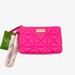 Kate Spade Bags | Kate Spade New York Sedgewick Place Bee Quilted Leather Wristlet~Vintage~Chic | Color: Gold/Pink | Size: Os