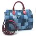 Louis Vuitton Bags | Louis Vuitton Monogram Denim Speedy Bandouliere 30 Shoulder Bag | Color: Blue | Size: Os