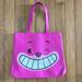 Disney Bags | Cheshire Cat Tote Bag Disney | Color: Pink/Purple | Size: Os
