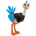 Disney Toys | Disney Nwt Miles From Tomorrowland Disney Junior Merch Plush Ostrich Cute | Color: Blue/Orange | Size: Osbb
