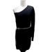 Michael Kors Dresses | Michael Michael Kors Black One Shoulder Midi Bodycon Sweater Dress, X-Small | Color: Black | Size: Xs