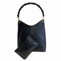 Gucci Bags | Gucci Gucci Bamboo 001.2058.1880.0 One Shoulder Bag Tote Ladies | Color: Black | Size: Os