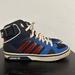 Adidas Shoes | Adidas Space Diver Mens 8.5 Us High Top Shoes Blue Red Retro 2013 | Color: Blue/Red | Size: 8.5