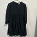 Zara Dresses | Black, Tiered Zara Dress Size Small | Color: Black | Size: S