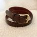 Coach Accessories | Coach Dark Brown Leather Belt | Color: Brown | Size: Os