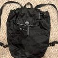 Coach Bags | Coach Nylon Backpack Book Bag, Signature C Logo Black, Light Weight | Color: Black | Size: Os