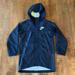 Nike Jackets & Coats | Boys Nike Windrunner Rain Coat Jacket In Black, Size Medium | Color: Black/Yellow | Size: Sb