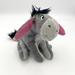 Disney Toys | Disney Store Eeyore Plush 6" Stuffed Animal Toy Winnie The Pooh Character Sad | Color: Gray | Size: Osbb