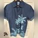 Disney Shirts | Disney Tiki Shirt Size S Men’s Cut Disney World | Color: Blue | Size: S