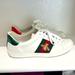 Gucci Shoes | Gucci New Ace Sneaker With Bee | Color: White | Size: 8