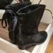 Nine West Shoes | 9 West Boots Size 9 | Color: Black | Size: 9