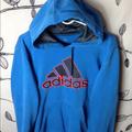 Adidas Shirts | Adidas X Men's X Trefoil X Hoodie Sweatshirt | Color: Blue/Orange | Size: M