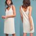 Anthropologie Dresses | Anthropologie Meadow Rue Sleeveless V-Neck Prespa Ivory Lace Shift Dress Us 4 | Color: Cream | Size: 4