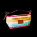 Coach Other | Coach Bag 100% Authentic , Coach Rainbow Stripe Mini | Color: Pink/White | Size: Os