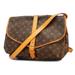 Louis Vuitton Bags | Auth Louis Vuitton Monogram Saumur 35 M42254 Women's Shoulder Bag | Color: Gold | Size: Os