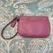 Coach Bags | Coach Purple Wristlet W/ Front Pocket! | Color: Purple | Size: 6 1/2in X 4 1/2in