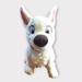 Disney Toys | Disney Bolt Dog Plush | Color: White | Size: Os
