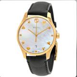 Gucci Accessories | G-Timeless Mother Of Pearl Dial Ladies Watch Ya1264044 | Color: Black/Gold | Size: Os