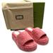 Gucci Shoes | Gucci Gg Sponge Slide Platform Sandals Size 38.5 | Color: Pink/White | Size: 8.5