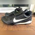 Nike Shoes | Men’s Nike Cleats Soccer 9.5 Black & White Lace Up Shoes | Color: Black/White | Size: 9.5