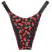 Victoria's Secret Swim | Medium Victoria's Secret Swim Bombshell Bikini Bottom Swimsuit Berry Shine Strap | Color: Black/Red | Size: M