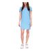 Michael Kors Dresses | Michael Kors Bright Canyon Dress Blue Striped Dress Size Xl New | Color: Blue/White | Size: L