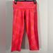 Adidas Pants & Jumpsuits | Adidas Climate Pink,Red Leggings, Small, Wo Pants, Yoga, Soft, Sleek Womens | Color: Pink/Red | Size: S