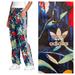 Adidas Pants & Jumpsuits | Adidas X Her Studio London Tropical Floral Tack Pants Size Small | Color: Blue/Red | Size: S