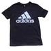 Adidas Shirts & Tops | Adidas Youth Short Sleeve Logo T-Shirt/Athletic Shirt-Black/White-10/12-Guc | Color: Black/White | Size: 10b