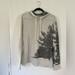 American Eagle Outfitters Shirts | American Eagle Outfitters Graphic Gray Hoodie Size Medium | Color: Gray | Size: M