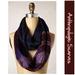 Anthropologie Accessories | Anthro “Battersea Infinity Scarf” By Renee’s Nyc | Color: Blue/Purple | Size: Os