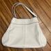 Coach Bags | Coach Cream/White Leather Shoulder Bag | Color: Cream/White | Size: Os