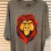 Disney Shirts | Disney The Lion King Mufasa Men’s 2x T-Shirt | Color: Gray | Size: Xxl