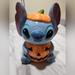 Disney Holiday | Disney Stitch In Pumpkin Costume Jar | Color: Blue | Size: Os